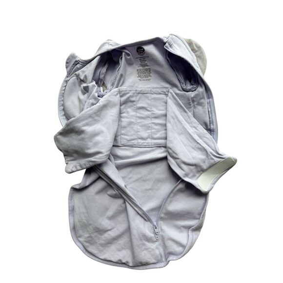 Nested Bean Baby Girl Zen One Classic sleeper In lavender/Lilac Size 0-3 Months - Picture 5 of 7